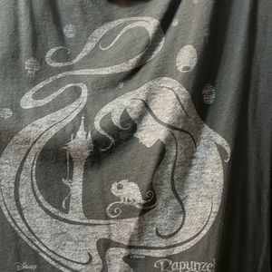 Rapunzel deep scoop neck t shirt